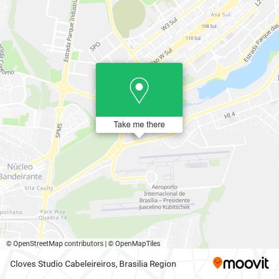 Cloves Studio Cabeleireiros map