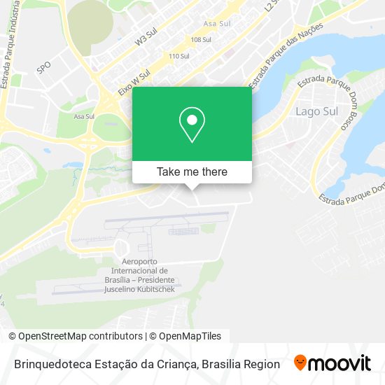 Brinquedoteca Estação da Criança map