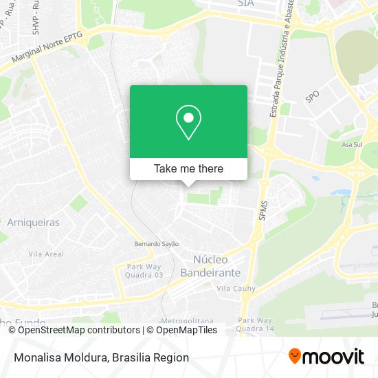 Monalisa Moldura map