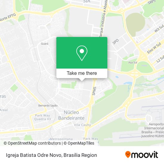 Igreja Batista Odre Novo map