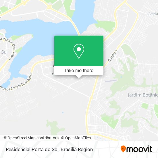 Residencial Porta do Sol map