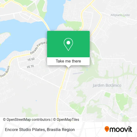 Encore Studio Pilates map