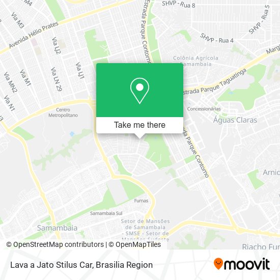 Lava a Jato Stilus Car map
