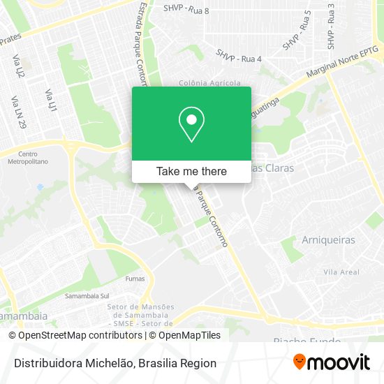 Distribuidora Michelão map