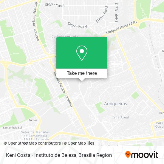 Keni Costa - Instituto de Beleza map