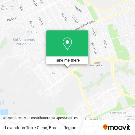 Lavanderia Torre Clean map