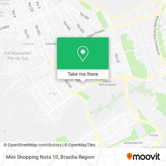 Mini Shopping Nota 10 map