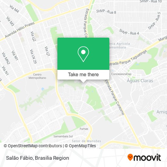 Salão Fábio map