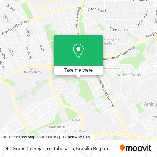 40 Graus Cervejaria e Tabacaria map