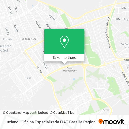 Luciano - Oficina Especializada FIAT map