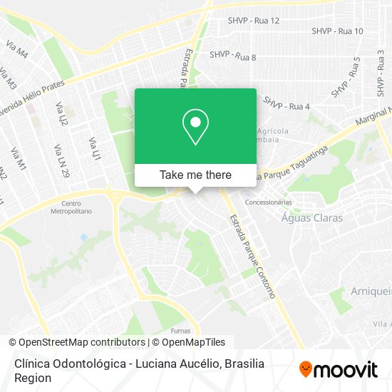 Clínica Odontológica - Luciana Aucélio map
