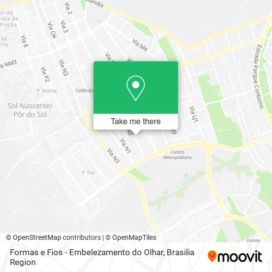 Formas e Fios - Embelezamento do Olhar map