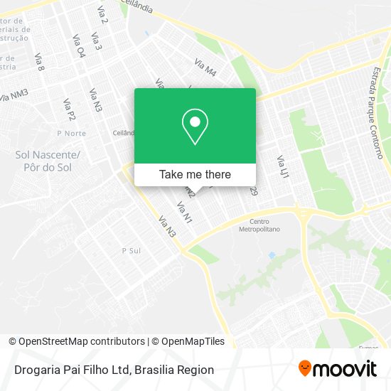 Drogaria Pai Filho Ltd map