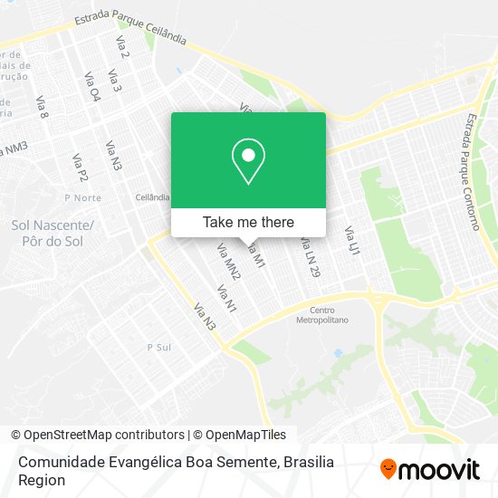 Comunidade Evangélica Boa Semente map
