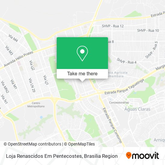 Loja Renascidos Em Pentecostes map