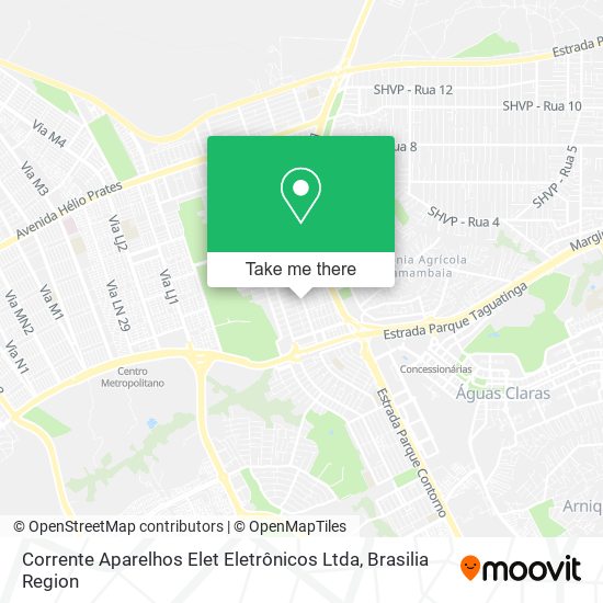 Corrente Aparelhos Elet Eletrônicos Ltda map