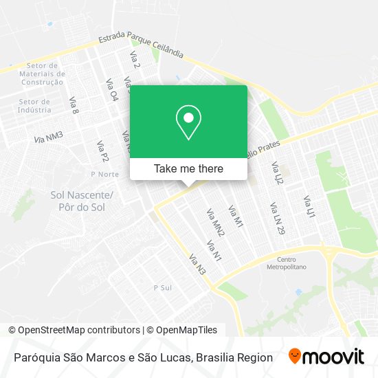 Paróquia São Marcos e São Lucas map