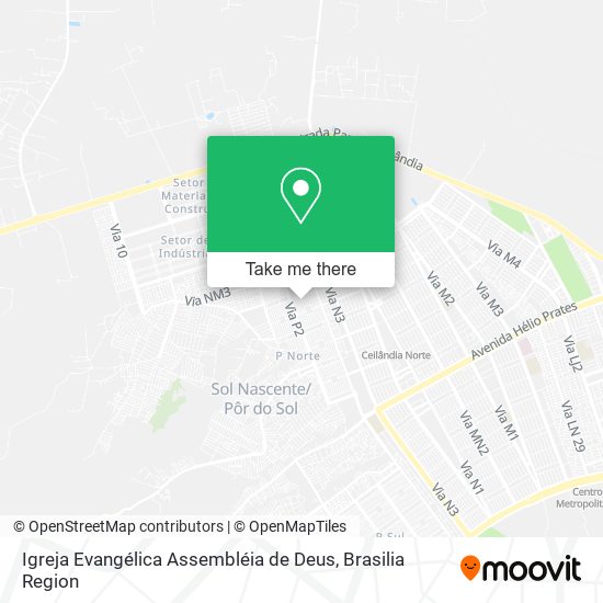 Igreja Evangélica Assembléia de Deus map
