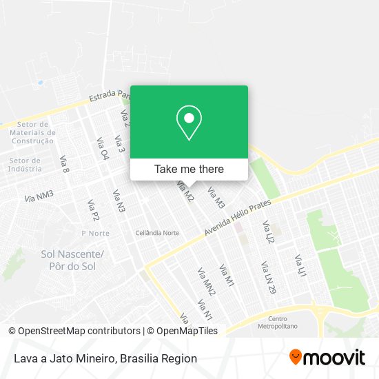 Mapa Lava a Jato Mineiro