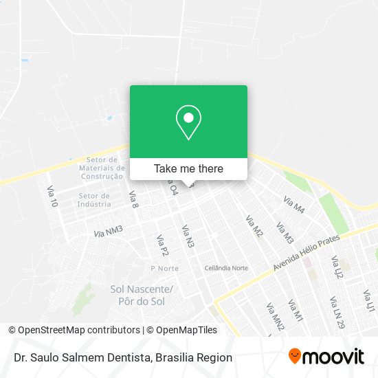 Dr. Saulo Salmem Dentista map