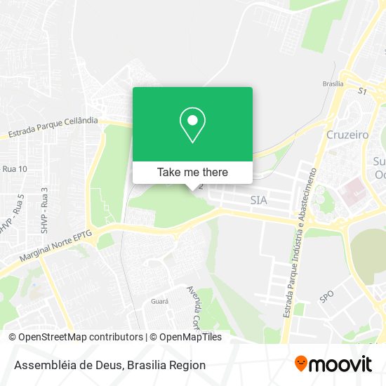 Assembléia de Deus map