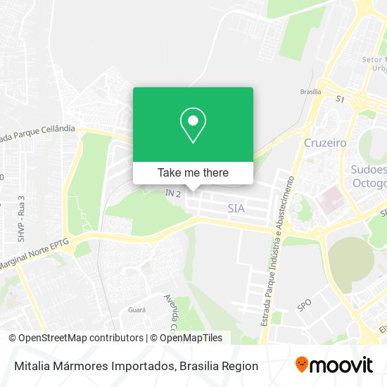 Mitalia Mármores Importados map