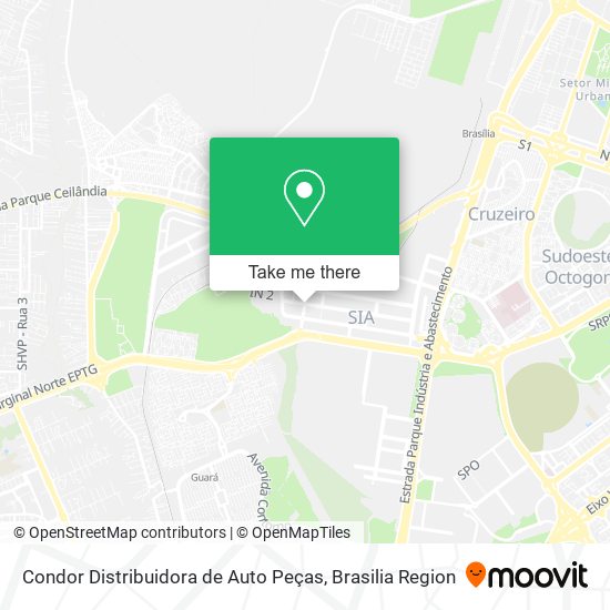 Condor Distribuidora de Auto Peças map