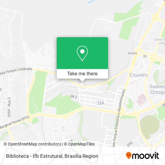 Biblioteca - Ifb Estrutural map