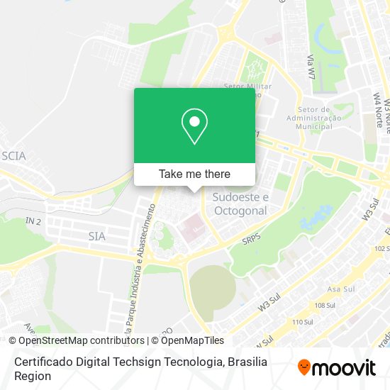 Certificado Digital Techsign Tecnologia map
