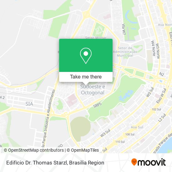 Edifício Dr. Thomas Starzl map