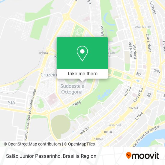 Salão Junior Passarinho map