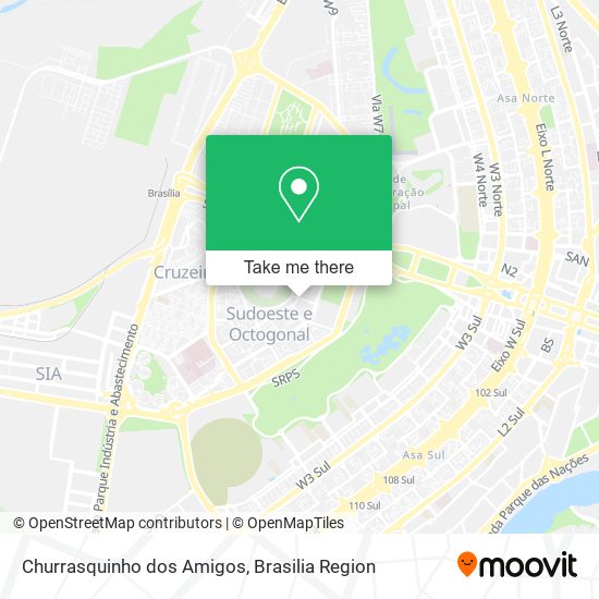 Churrasquinho dos Amigos map