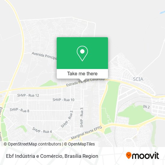 Ebf Indústria e Comércio map