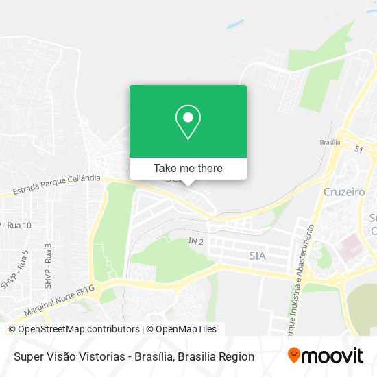 Super Visão Vistorias - Brasília map