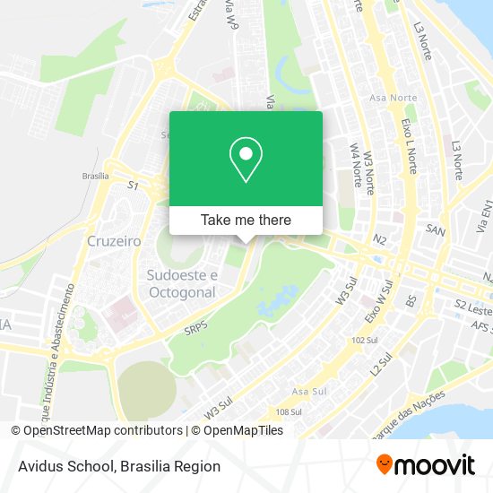 Avidus School map