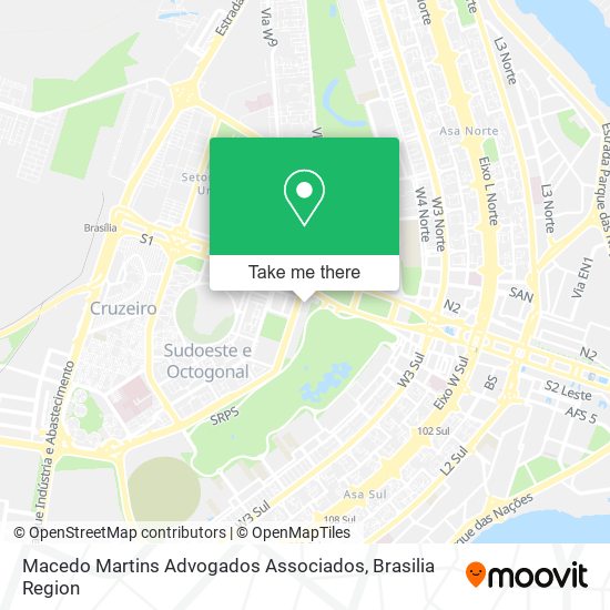 Macedo Martins Advogados Associados map