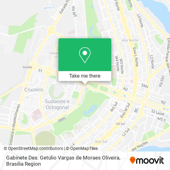 Gabinete Des. Getúlio Vargas de Moraes Oliveira map