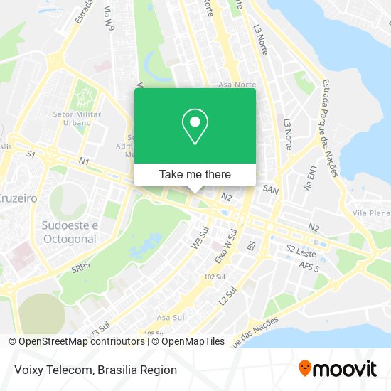 Voixy Telecom map