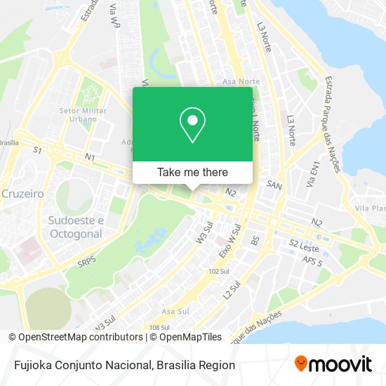 Fujioka Conjunto Nacional map
