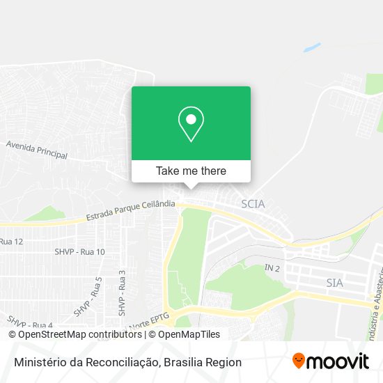 Ministério da Reconciliação map