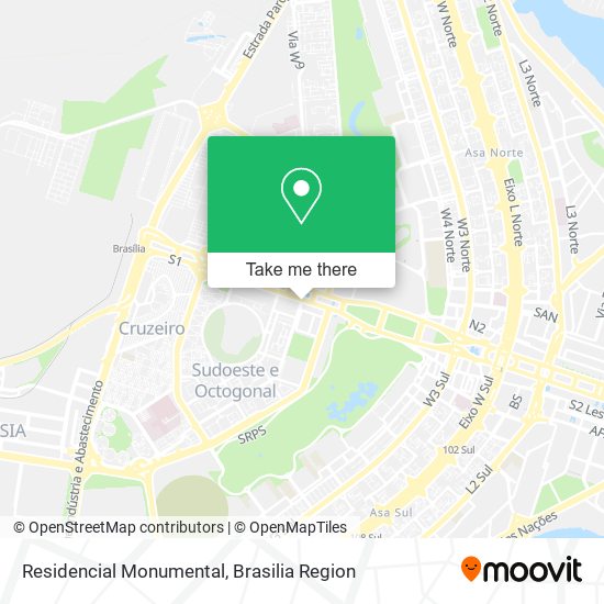 Residencial Monumental map