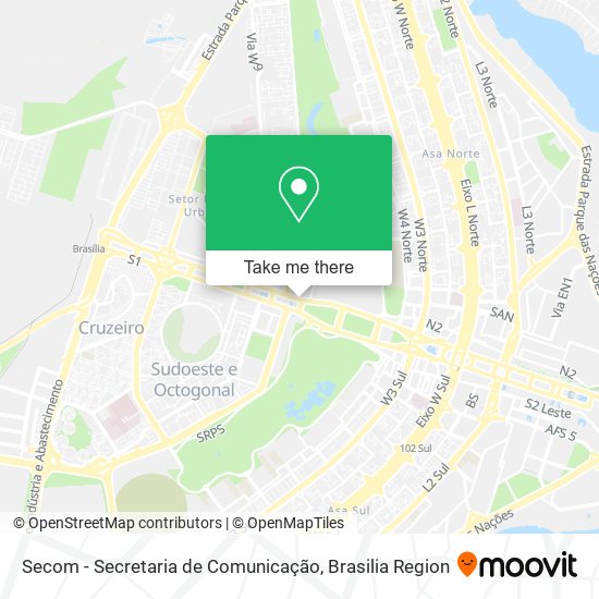 Secom - Secretaria de Comunicação map