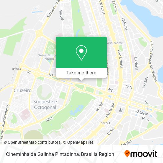 Cineminha da Galinha Pintadinha map