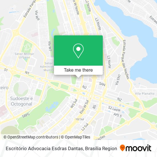 Escritório Advocacia Esdras Dantas map