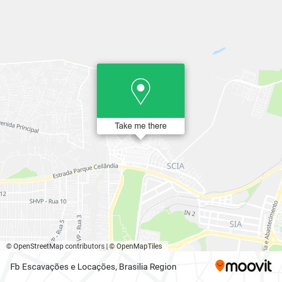 Fb Escavações e Locações map
