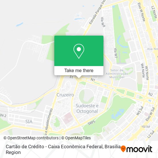 Cartão de Crédito - Caixa Econômica Federal map