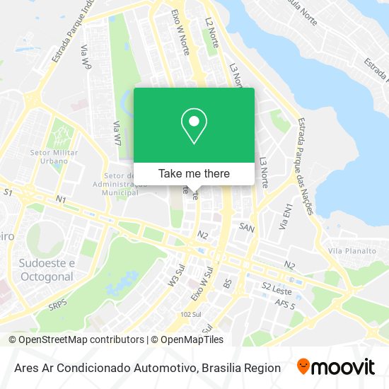 Ares Ar Condicionado Automotivo map
