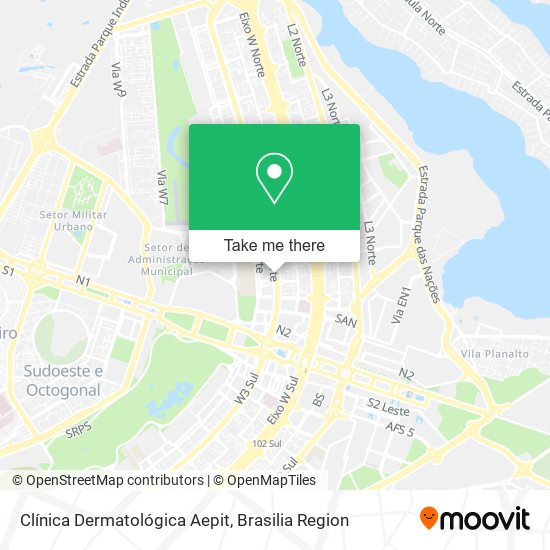 Clínica Dermatológica Aepit map