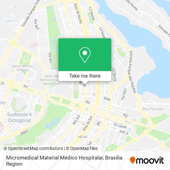 Micromedical Material Médico Hospitalar map