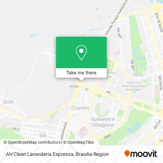 Alv'Clean Lavanderia Expressa map